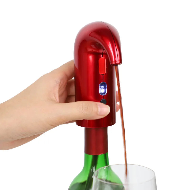 Electric Wine Decanters Smart Wine Pourer USB Charging Auto Drinks Dispenser Quick Automatic Red Wine Aerator Supplies Bar Tools
